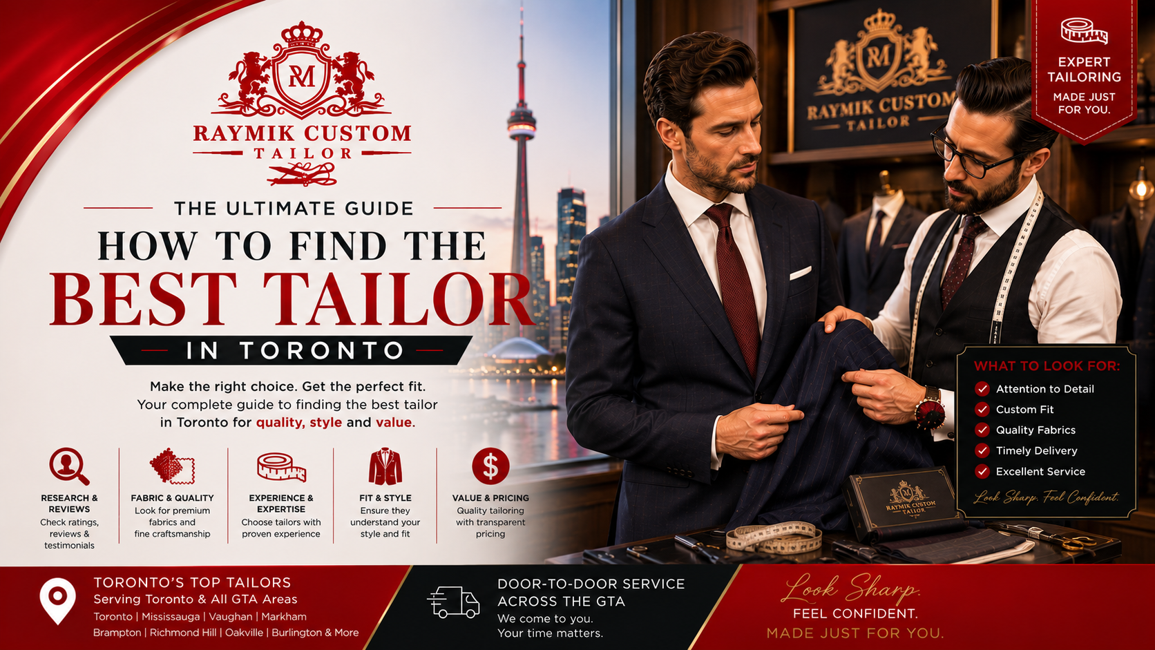 How to Find the Best Tailor in Toronto — Roger Explains