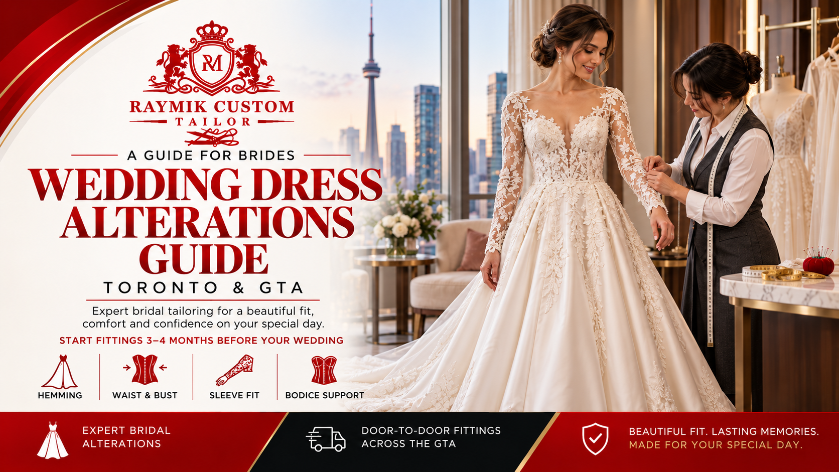 Wedding Dress Alterations: Timeline & Guide for Brides