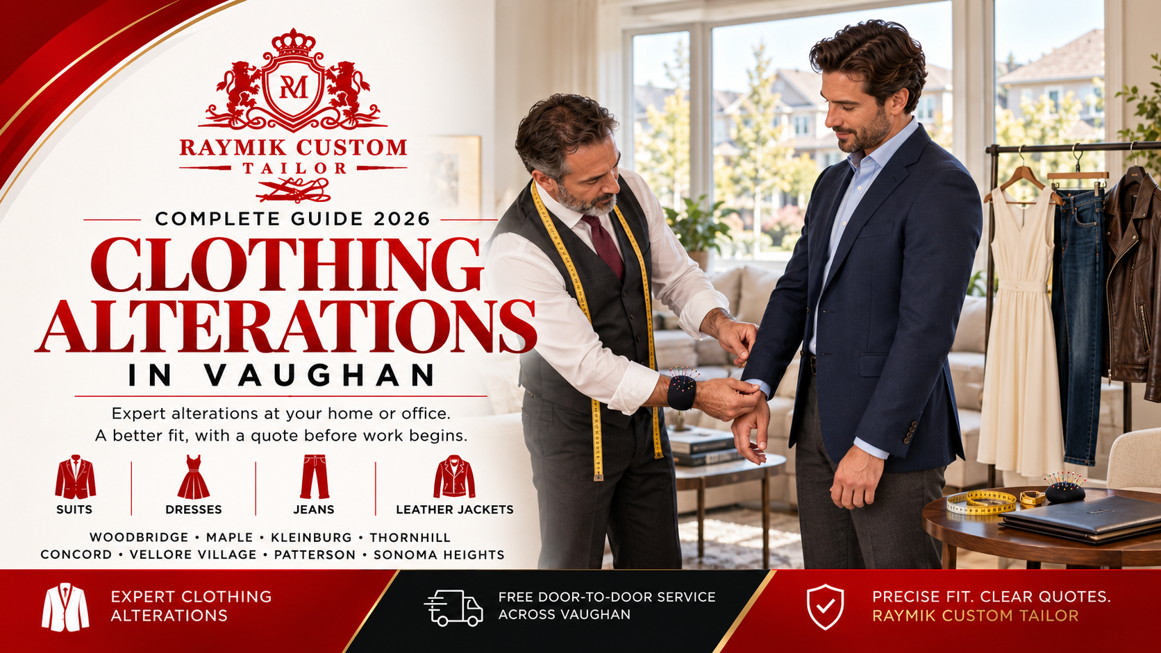 Clothing Alterations in Vaughan — Complete Guide 2026