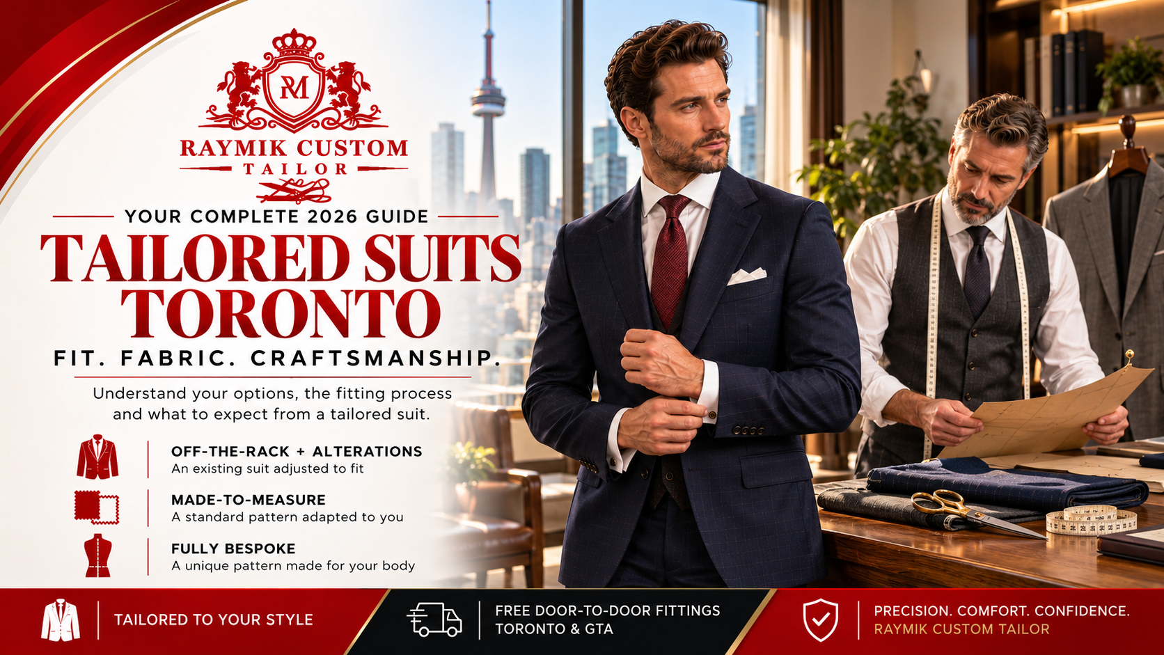 Tailored Suits Toronto — Everything You Need to Know in 2026