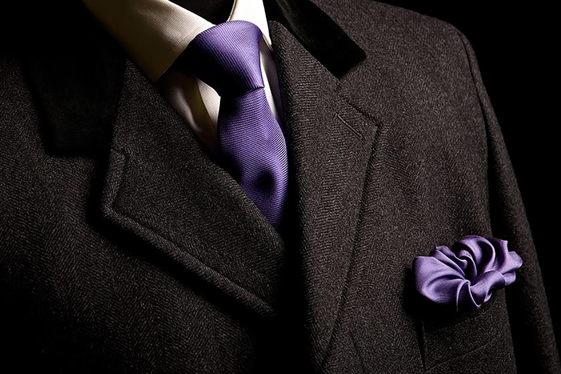 Bespoke tie pocket square Toronto